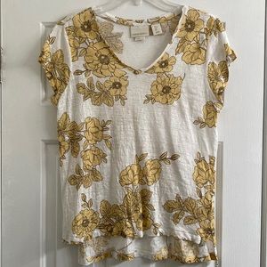 Cynthia Rowley Linen Tee